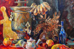 Thumbnail for the post titled: Голландский натюрморт и флорентийская мозаика. Больше сотни картин в жанре натюрморт показали в Выставочном зале Благовещенска