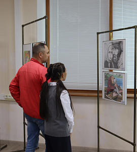 &laquo;По следам литературных героев&raquo; В музейно-выставочном центре &laquo;Дом И.А. Котельникова&raquo; торжественно открылась выставка художественных работ детей Донбасса и Центральной детской школы искусств им. М.Ф. Кнауф-Каминской 