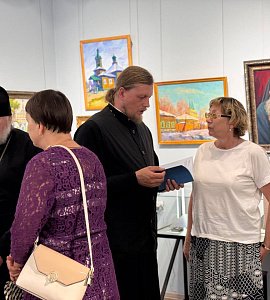 Сегодня в  Амурском областном краеведческом музее состоялось открытие выставки &laquo;В честь Архангела названный&raquo;, посвящена 85-летию со Дня рождения Архиепископа Благовещенского и Тындинского Гавриила (Стеблюченко)