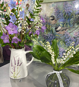 В Выставочном зале открылась юбилейная выставка клуба мастеров «Кладовая Светлицы»