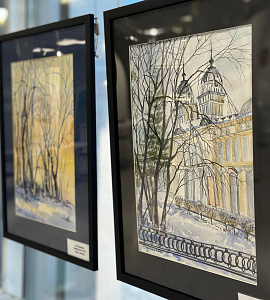 Выставочный зал приглашает жителей и гостей города на выставку &laquo;Одна земля. Один край. Два взгляда&raquo;