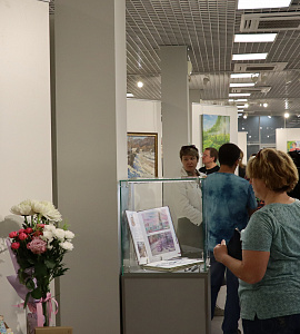 В Выставочном зале состоялось торжественное открытие экспозиции «То, что хотела показать...»