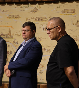 Амурский областной краеведческий музей, в рамках акции «Дорогами Победы», посетила делегация из города Москвы
